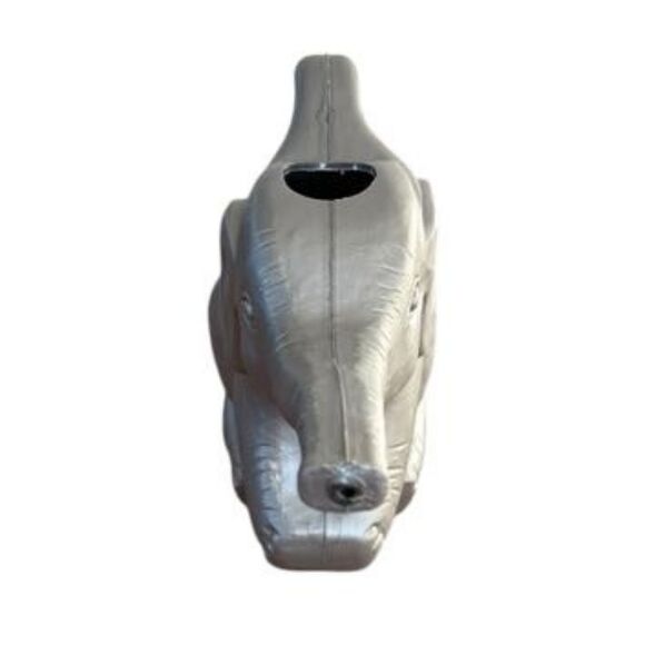 Vintage Elephant Watering Can Plastic Union Products 1998 Gray Trunk - Picture 6 of 7